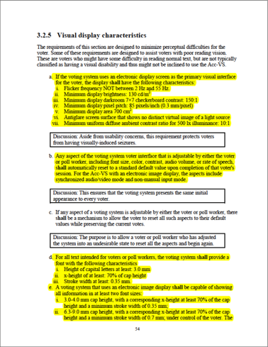 VVSG Research Notes